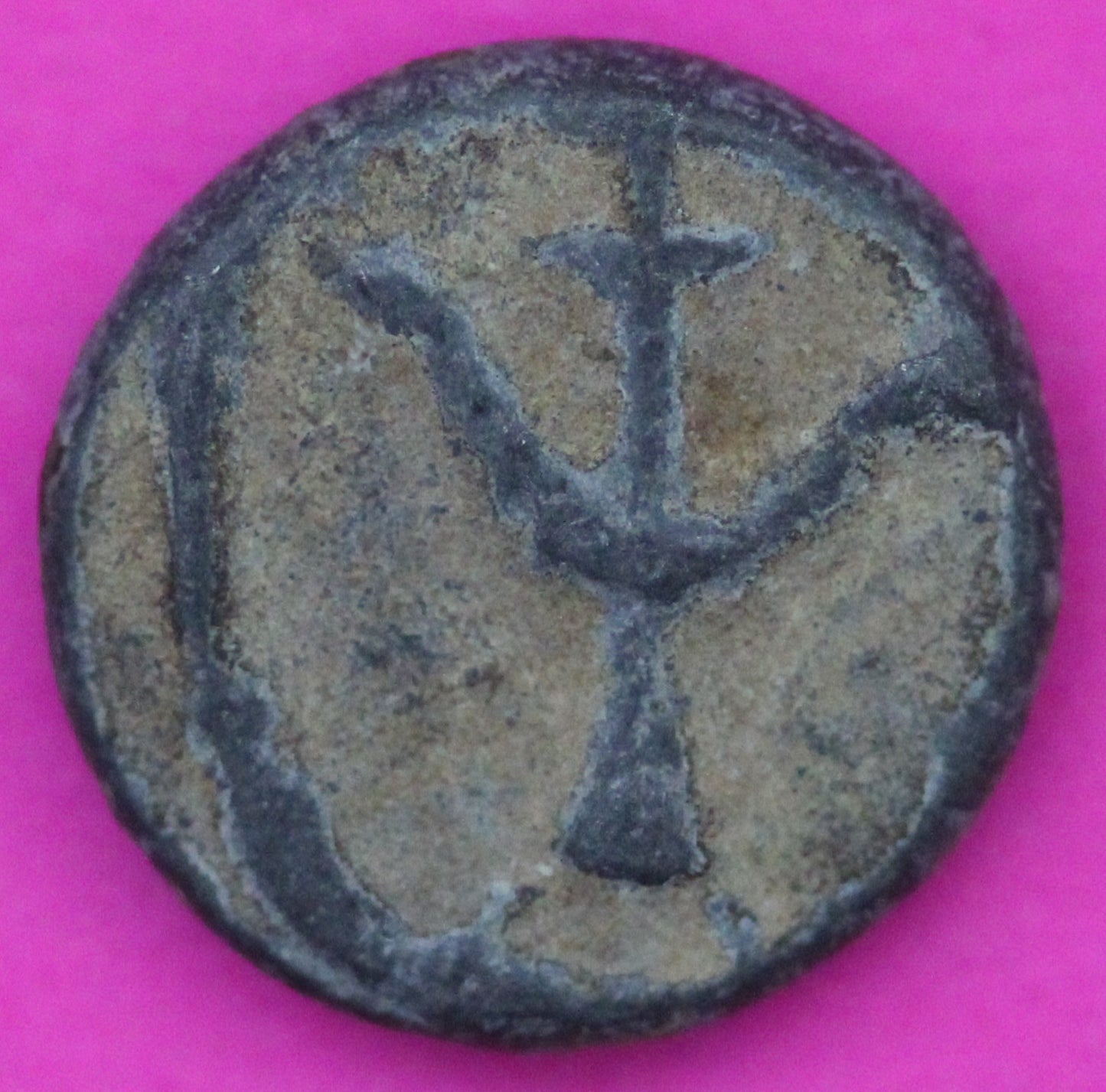 Hi Quality Widows Mite Coin Holy Land Artifact Free Display Card Jesus Time B722