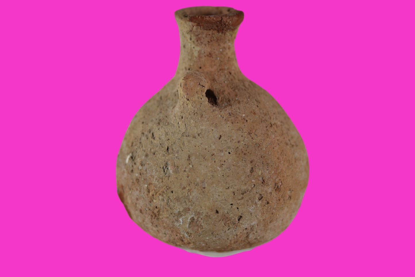 Time of Samson Holy Land Artifact Ancient Rare Anointing Jar 1200-1000 BC COA 82