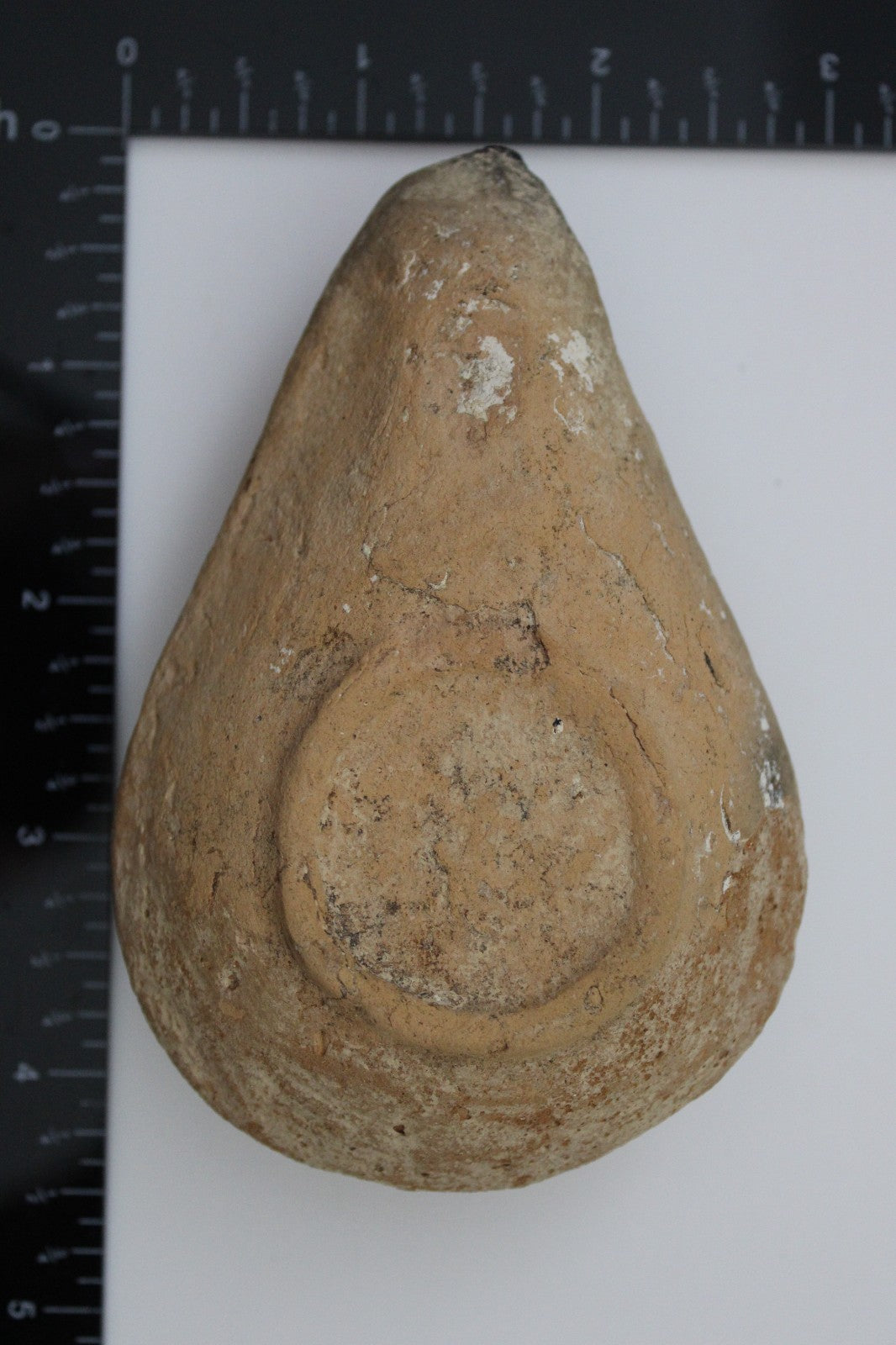 Holy Land Oil Lamp Ancient Artifact Time of the Christians 313-636 AD COA 186