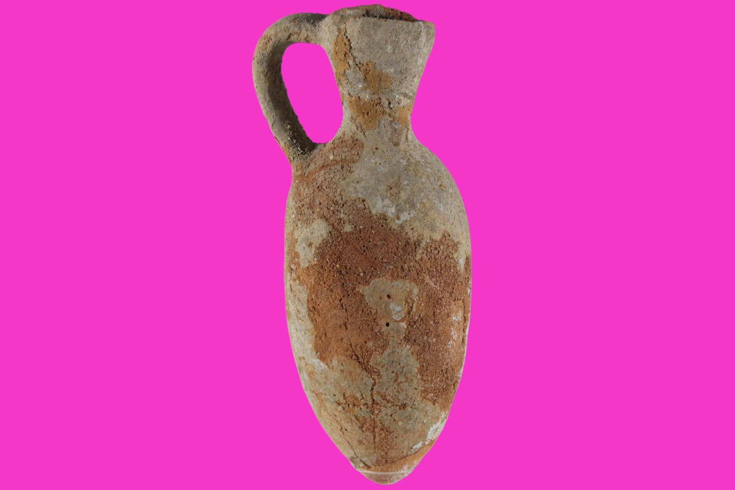 Time of Moses Holy Land Artifact Ancient 3500 Year Old Jug 1600-1200 BC COA 65