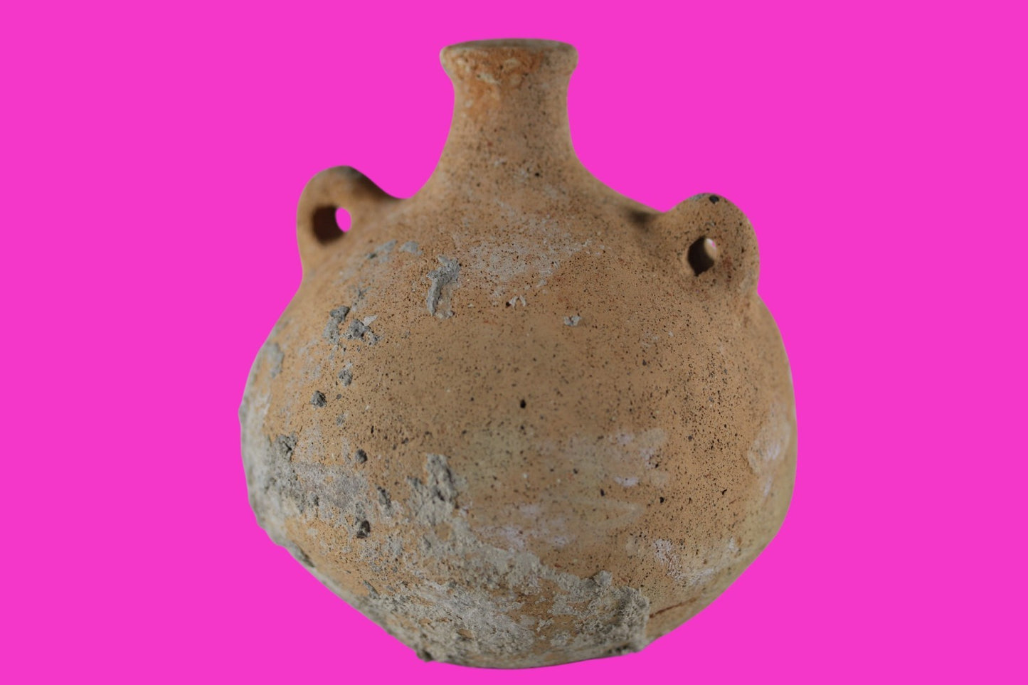 Time of The Canaanites Holy Land Artifact Ancient Jug 3100-2000 BC COA 105