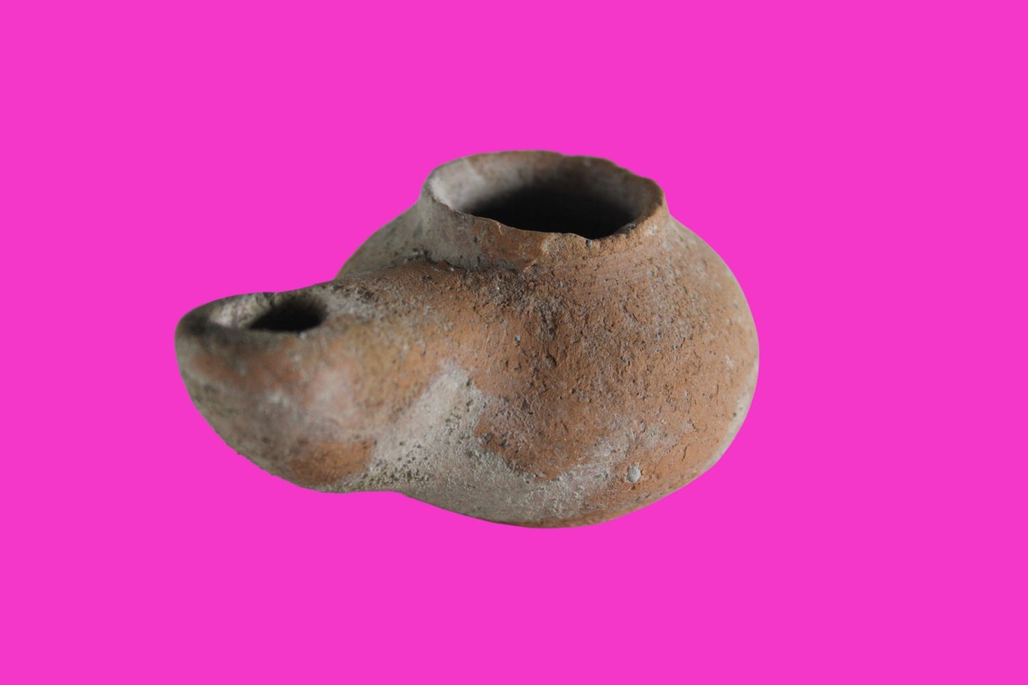 Holy Land Oil Lamp Ancient Artifact Alexander the Great Era 332-63 BC COA 231