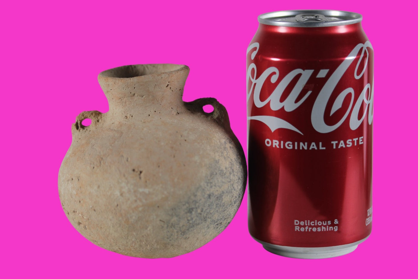 Time of The Canaanites Holy Land Artifact Ancient Jar 4000-3100 BC COA 104