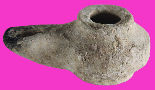 Holy Land Oil Lamp Ancient Artifact Alexander the Great Era 332-63 BC COA 234
