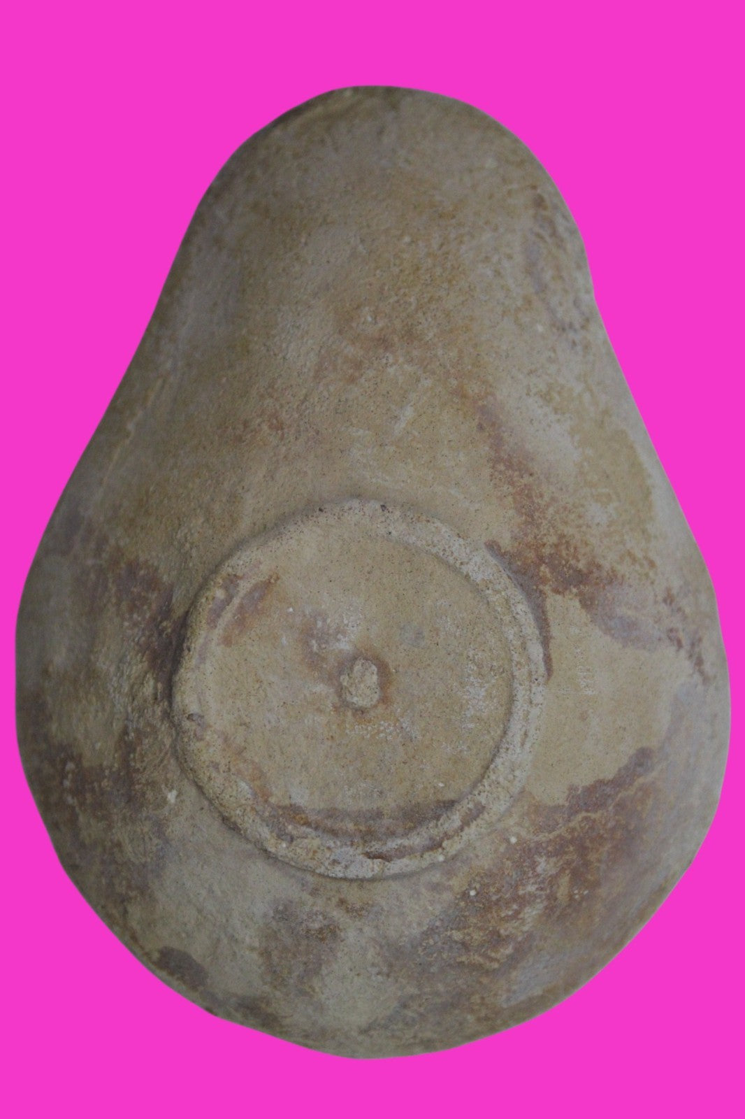 Holy Land Oil Lamp Ancient Artifact Time of the Christians 313-636 AD COA 172