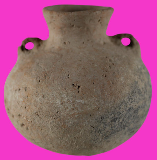 Time of The Canaanites Holy Land Artifact Ancient Jar 4000-3100 BC COA 104