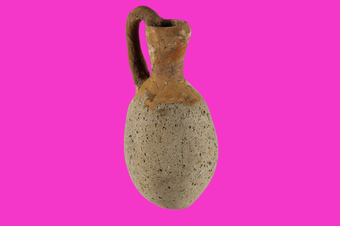 Time of Samson Holy Land Artifact Ancient 3100 Year Old Jug 1200-1000 BC COA 72