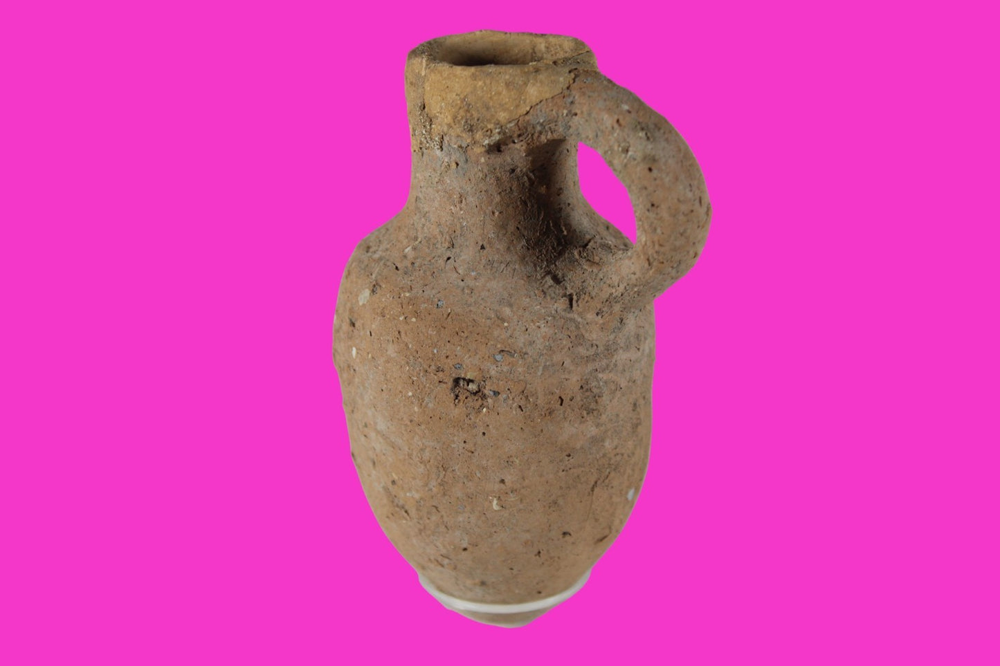 Time of Samson Holy Land Artifact Ancient 3100 Year Old Jug 1200-1000 BC COA 76