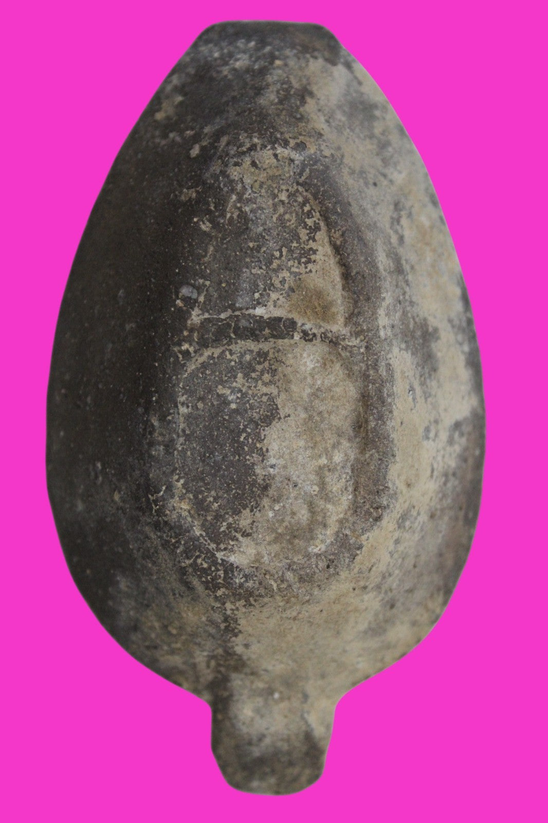 Holy Land Oil Lamp Ancient Artifact Time of the Christians 313-636 AD COA 179