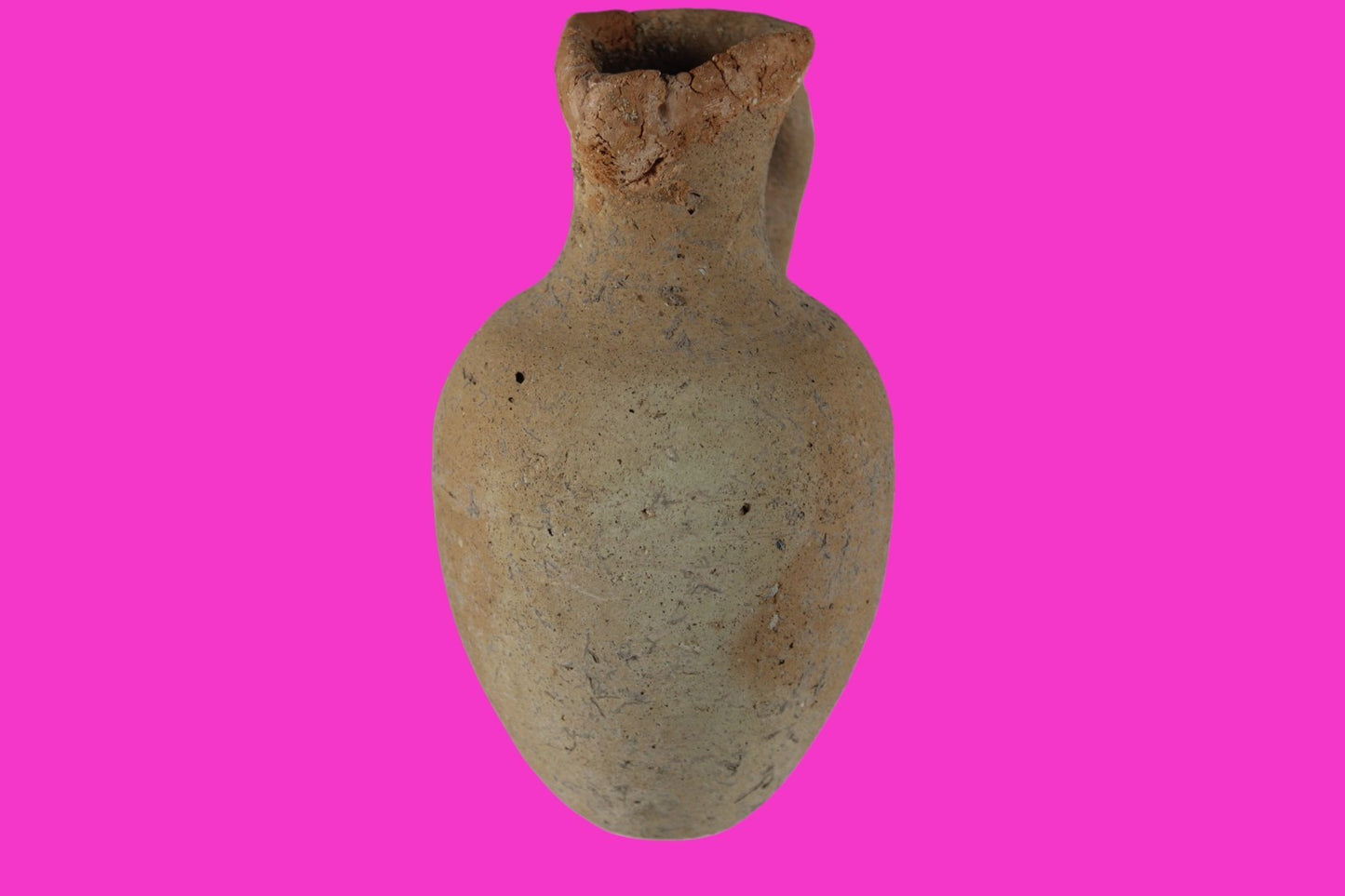 Time of Samson Holy Land Artifact Ancient 3100 Year Old Jug 1200-1000 BC COA 75