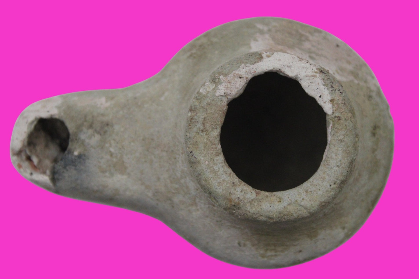 Holy Land Oil Lamp Ancient Artifact Alexander the Great Era 332-63 BC COA 230