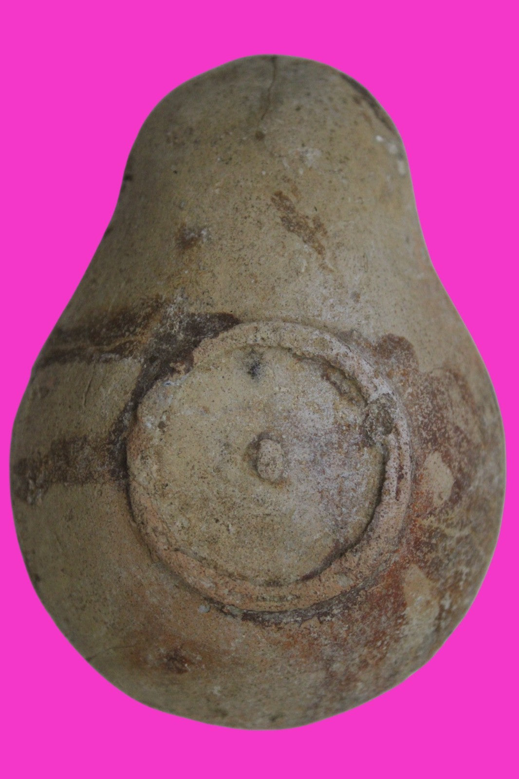 Holy Land Oil Lamp Ancient Artifact Time of the Christians 313-636 AD COA 171