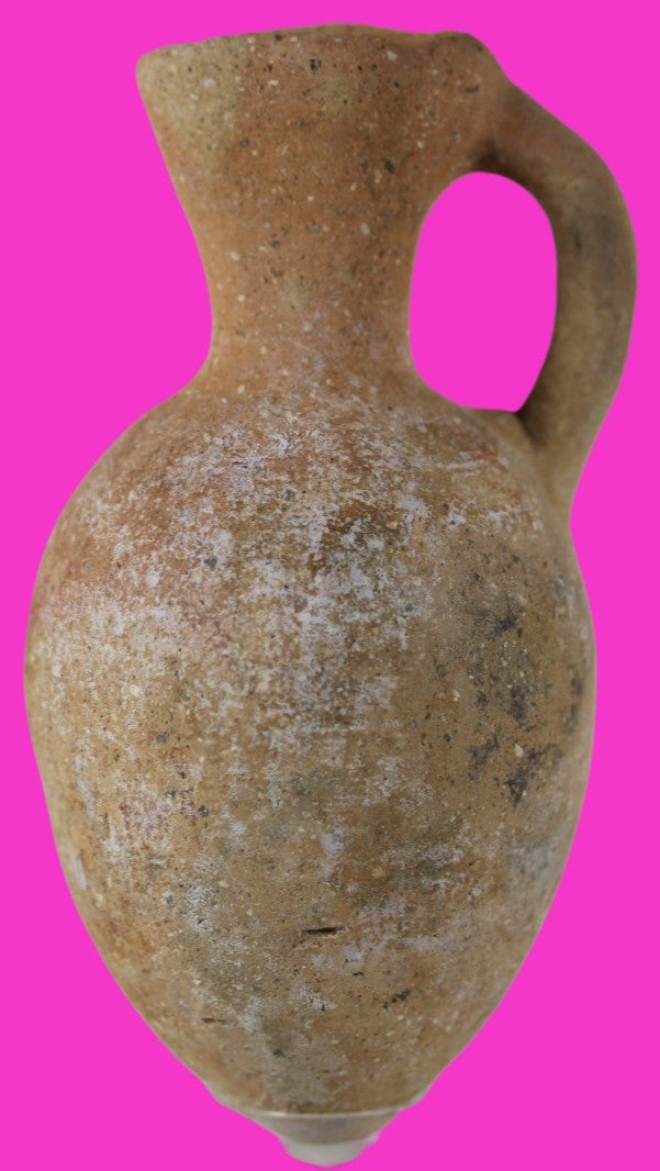 Time of Abraham Holy Land Artifact Ancient 4000 Year Old Jug 2000-1550 BC COA 56