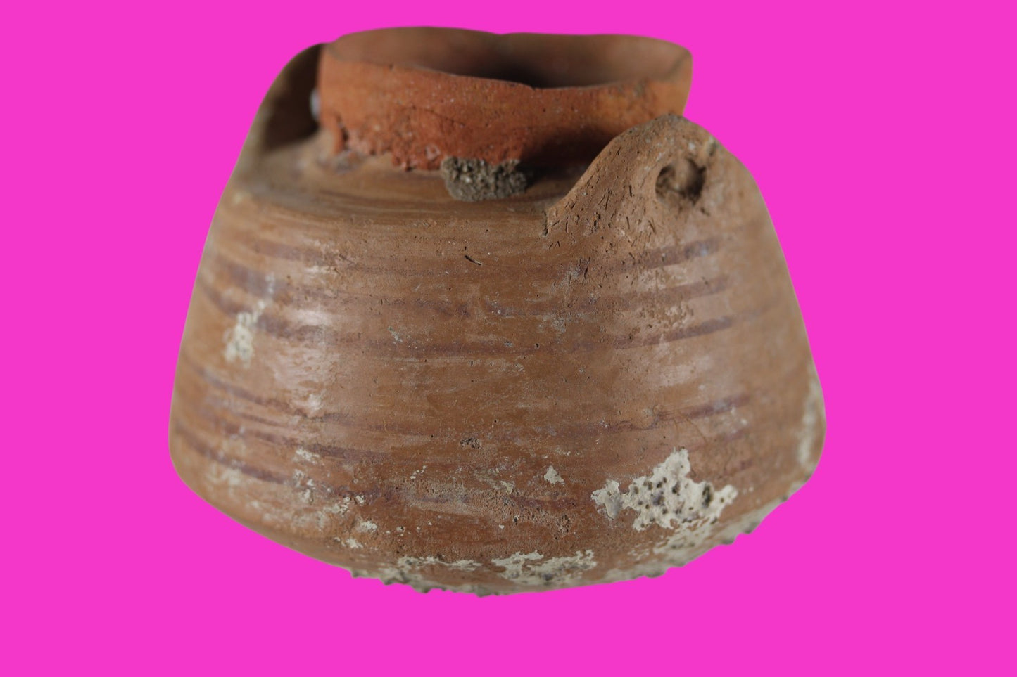 Time of Alexander the Great Holy Land Artifact Ancient Jar 332 BC-63 AD COA 96
