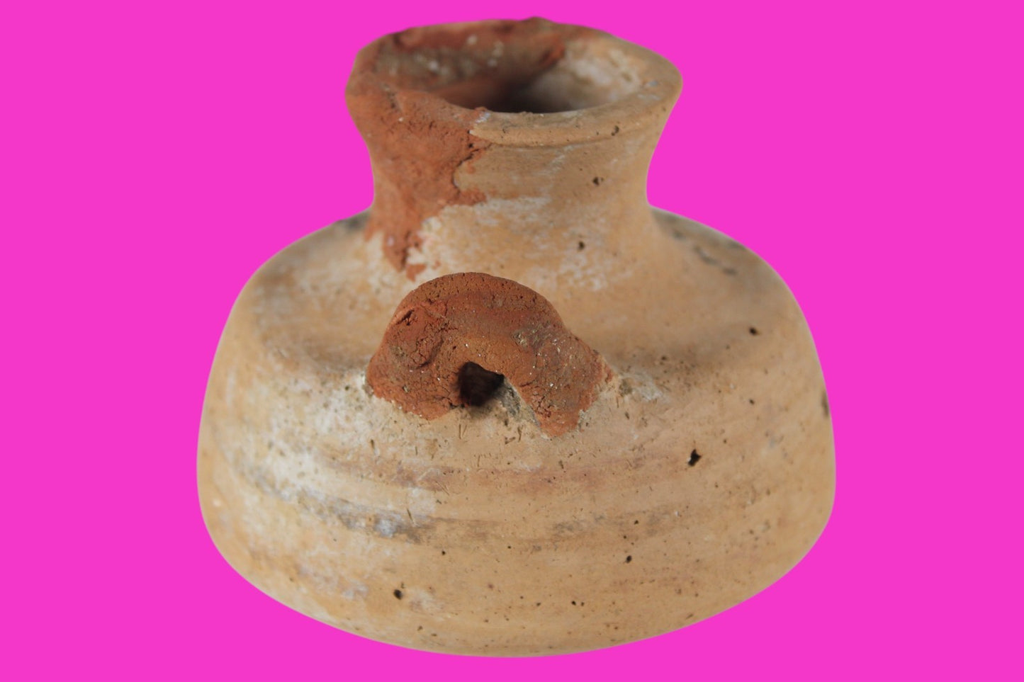 Time of Samson Holy Land Artifact Ancient 3100 Year Old Jar 1200-1000 BC COA 78