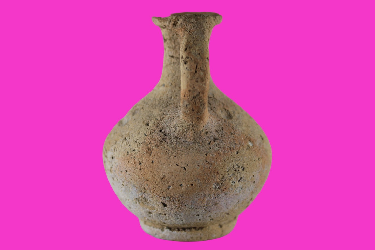 Time of The Christians Holy Land Artifact Ancient Jug Israel 313-636 AD COA 101