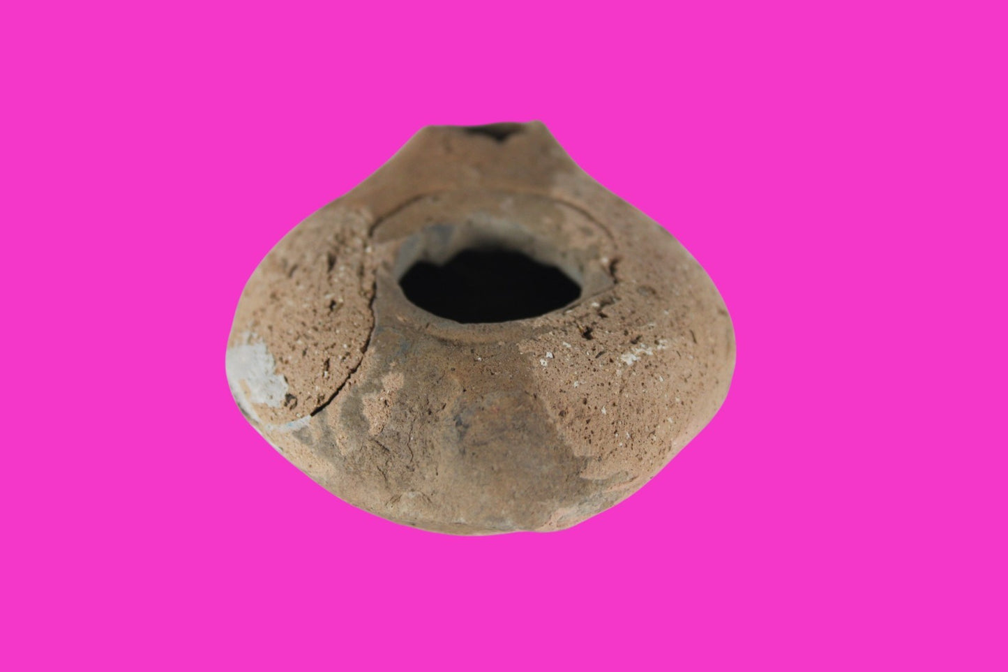 Holy Land Oil Lamp Ancient Artifact Time of Jesus & Apostles 63BC-323AD COA 62