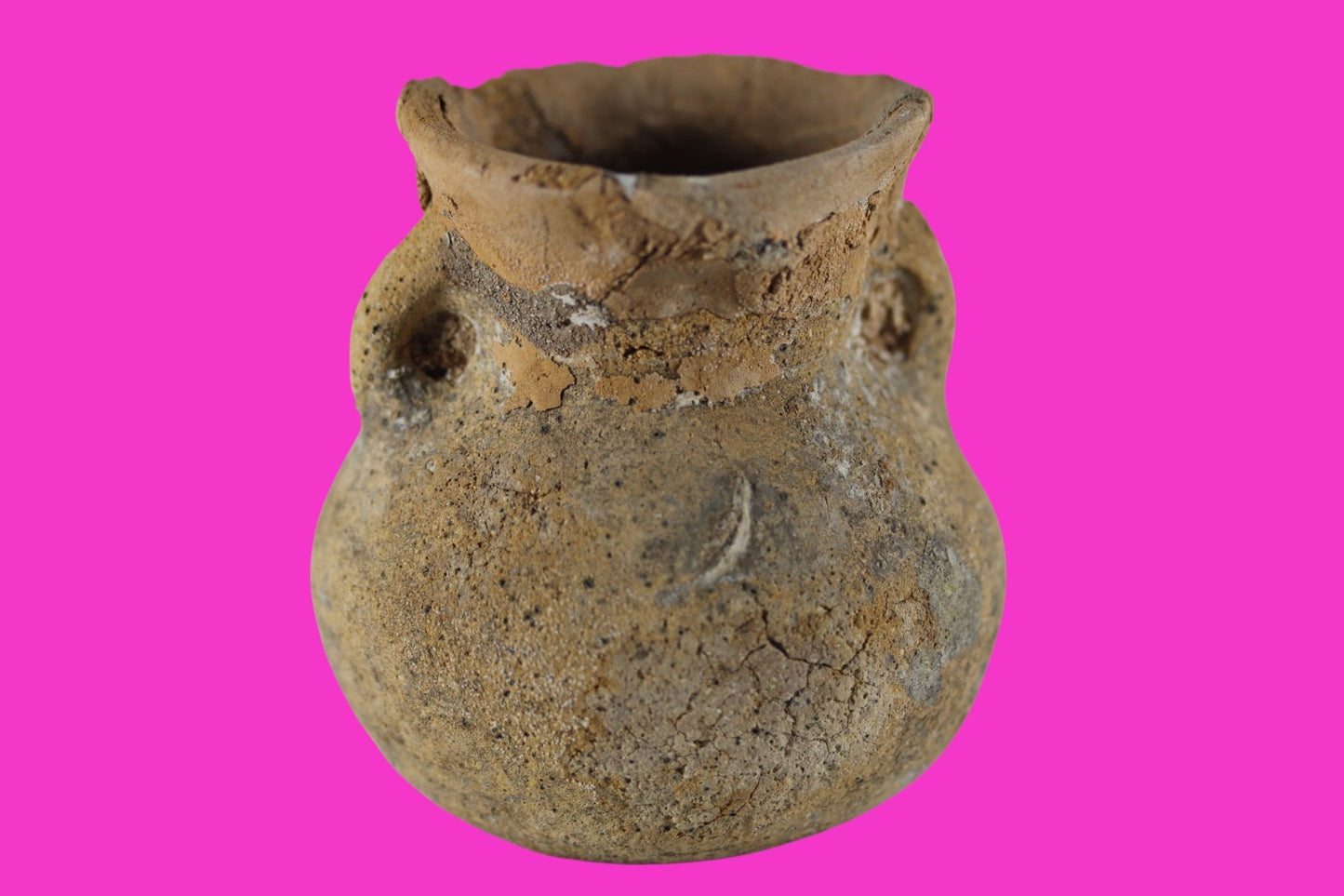 Time of Alexander the Great Holy Land Artifact Ancient Jar 332 BC-63 AD COA 91