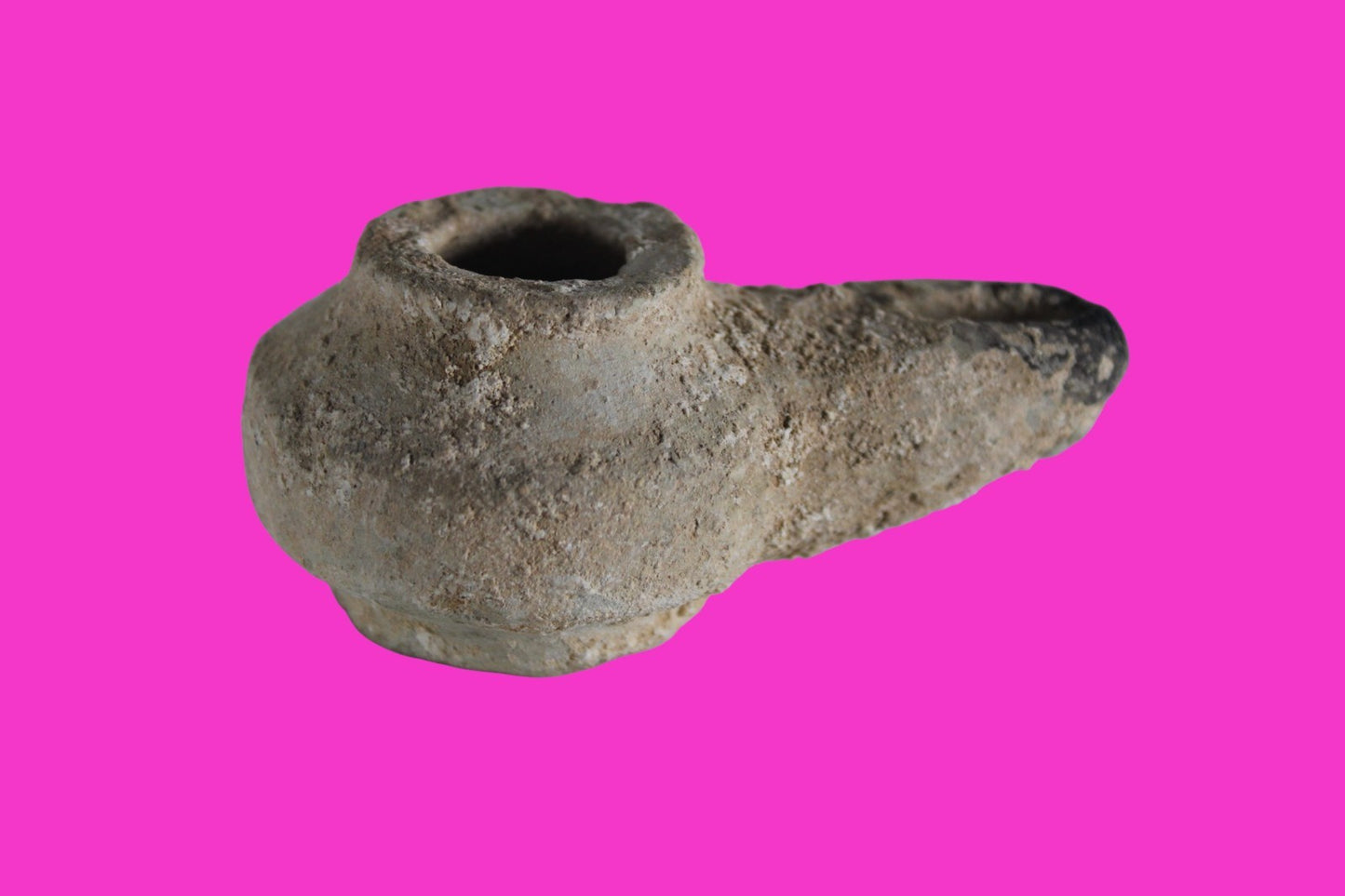 Holy Land Oil Lamp Ancient Artifact Alexander the Great Era 332-63 BC COA 234