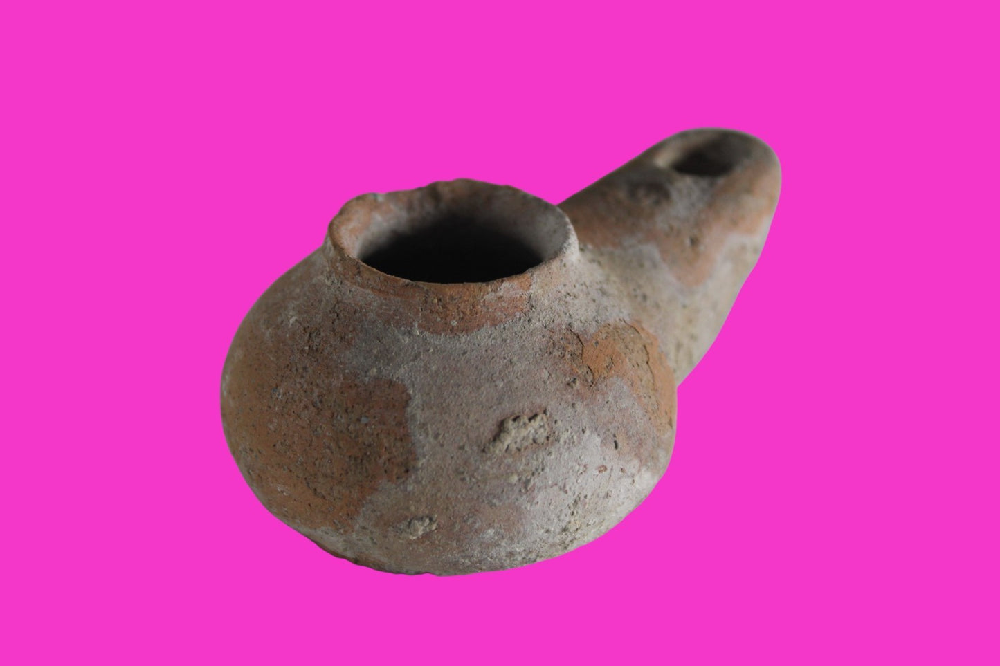 Holy Land Oil Lamp Ancient Artifact Alexander the Great Era 332-63 BC COA 231