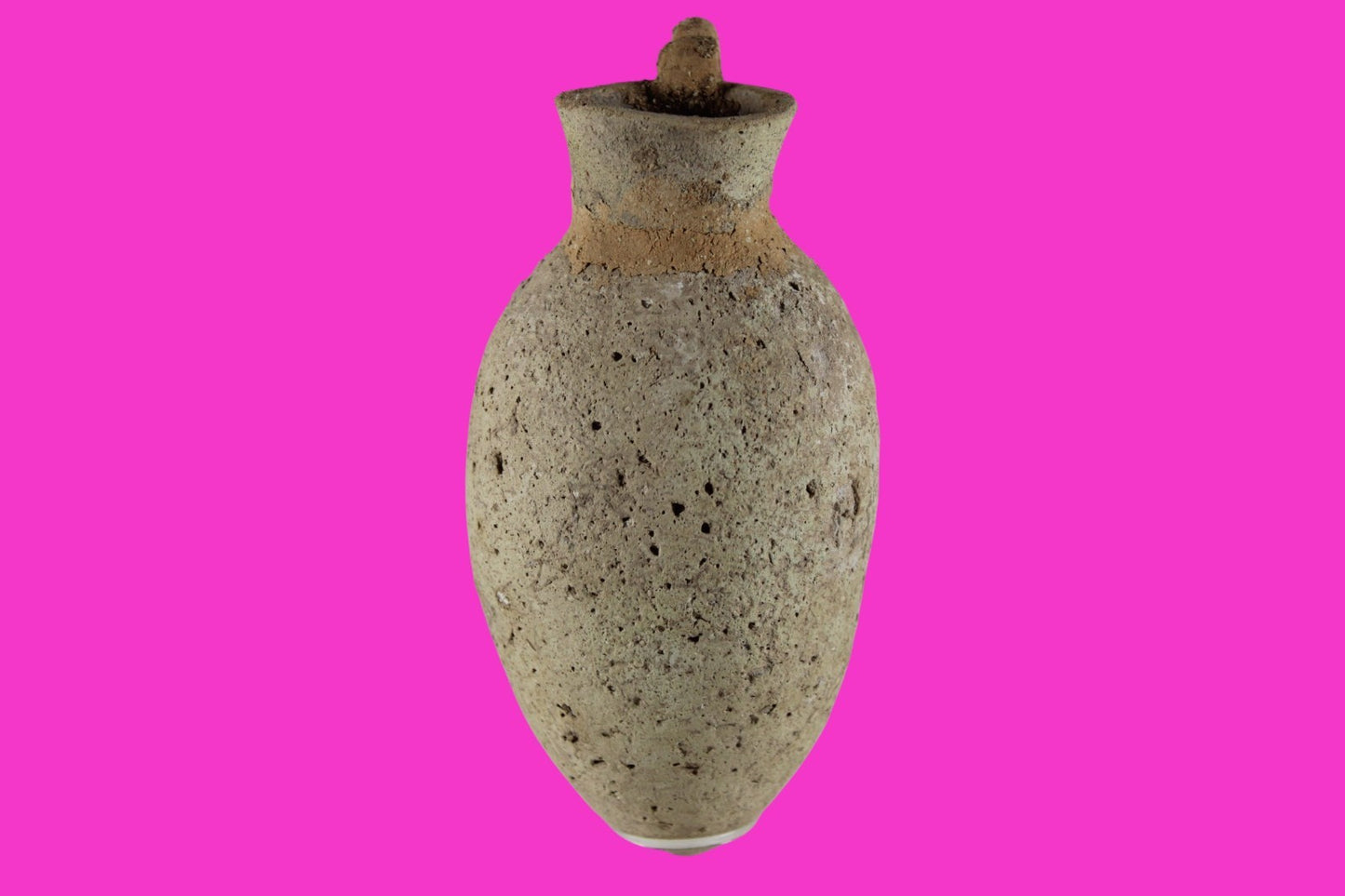 Time of Samson Holy Land Artifact Ancient 3100 Year Old Jug 1200-1000 BC COA 71