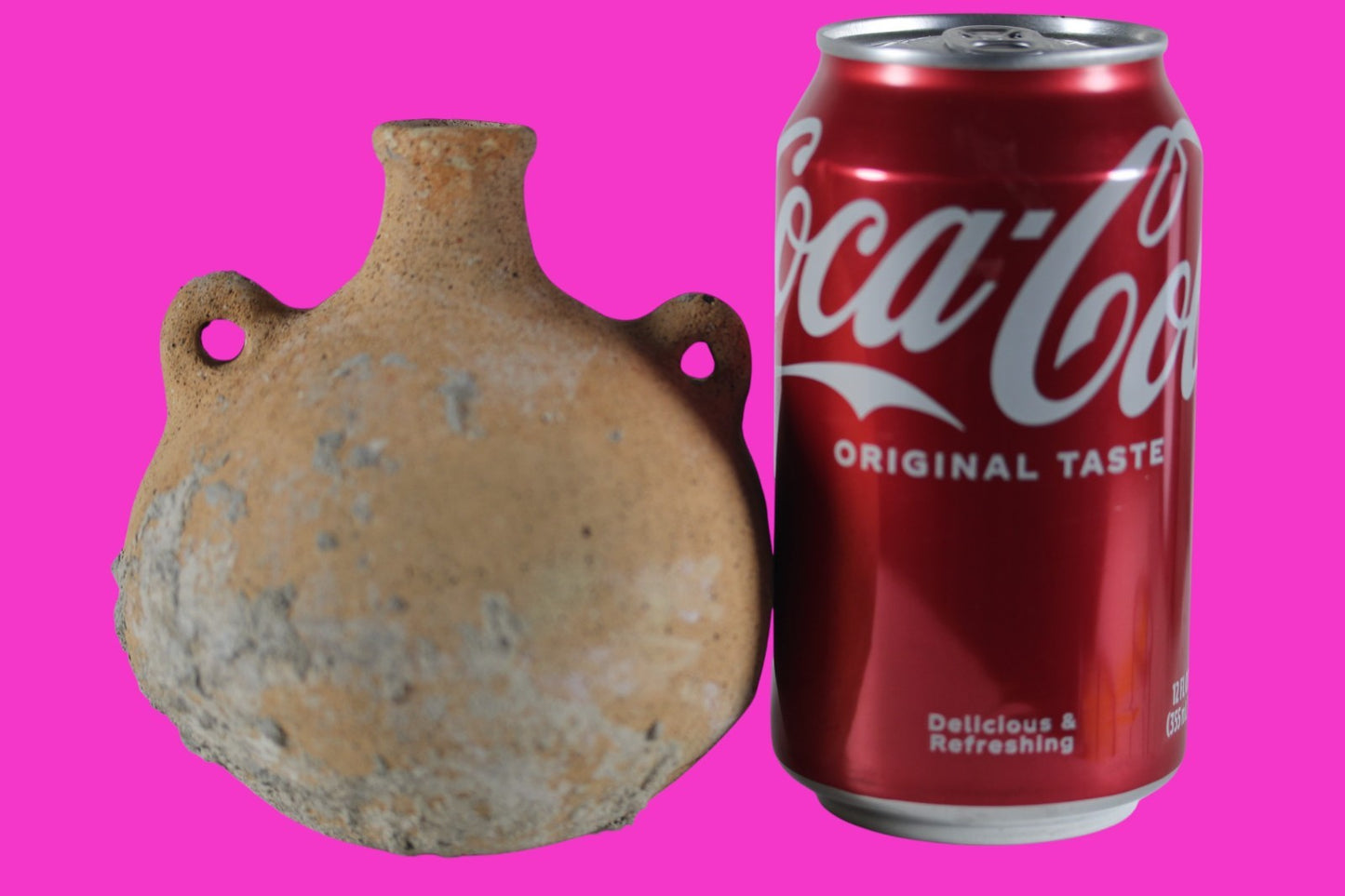 Time of The Canaanites Holy Land Artifact Ancient Jug 3100-2000 BC COA 105