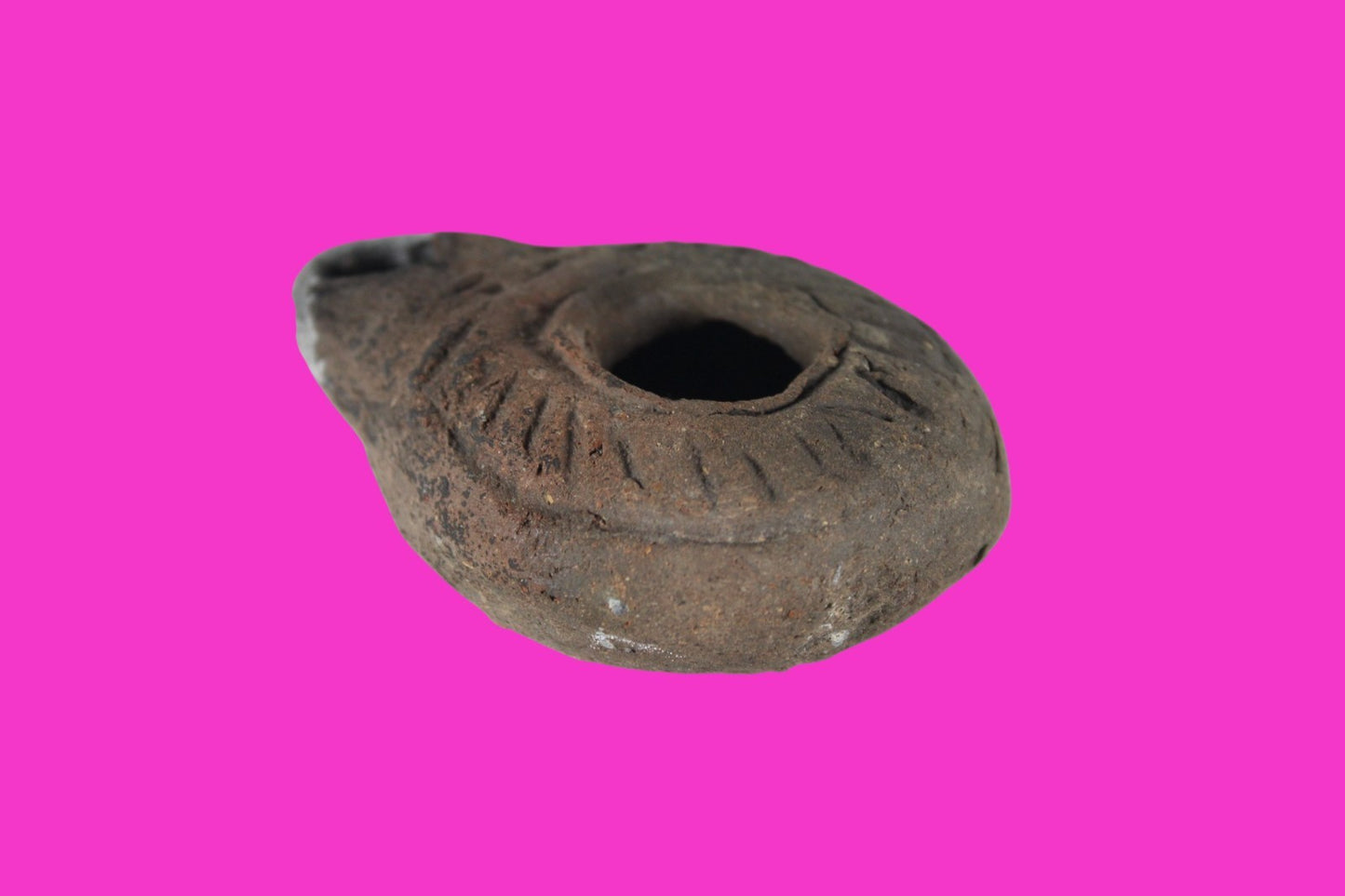 Holy Land Oil Lamp Ancient Artifact Time of Jesus & Apostles 63BC-323AD COAA 148