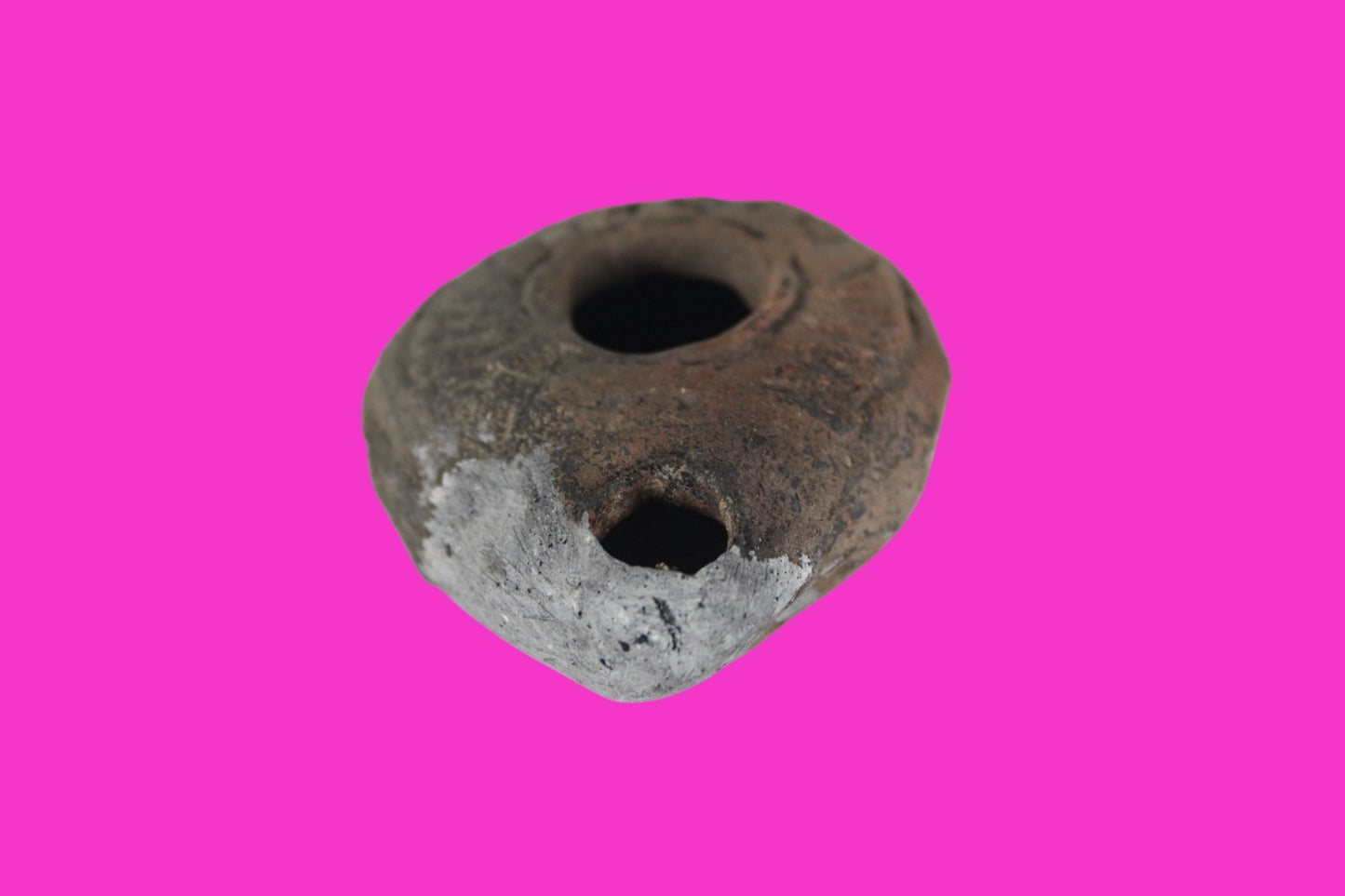 Holy Land Oil Lamp Ancient Artifact Time of Jesus & Apostles 63BC-323AD COAA 148