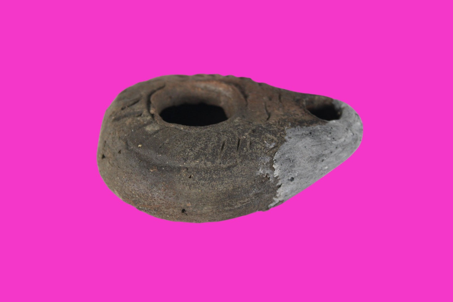 Holy Land Oil Lamp Ancient Artifact Time of Jesus & Apostles 63BC-323AD COAA 148