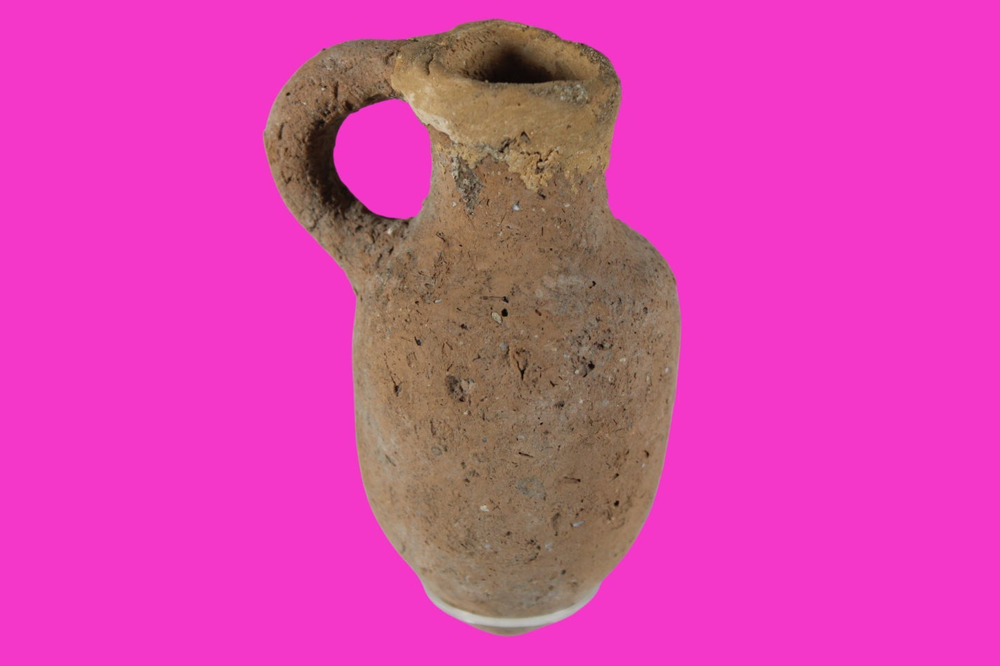 Time of Samson Holy Land Artifact Ancient 3100 Year Old Jug 1200-1000 BC COA 76
