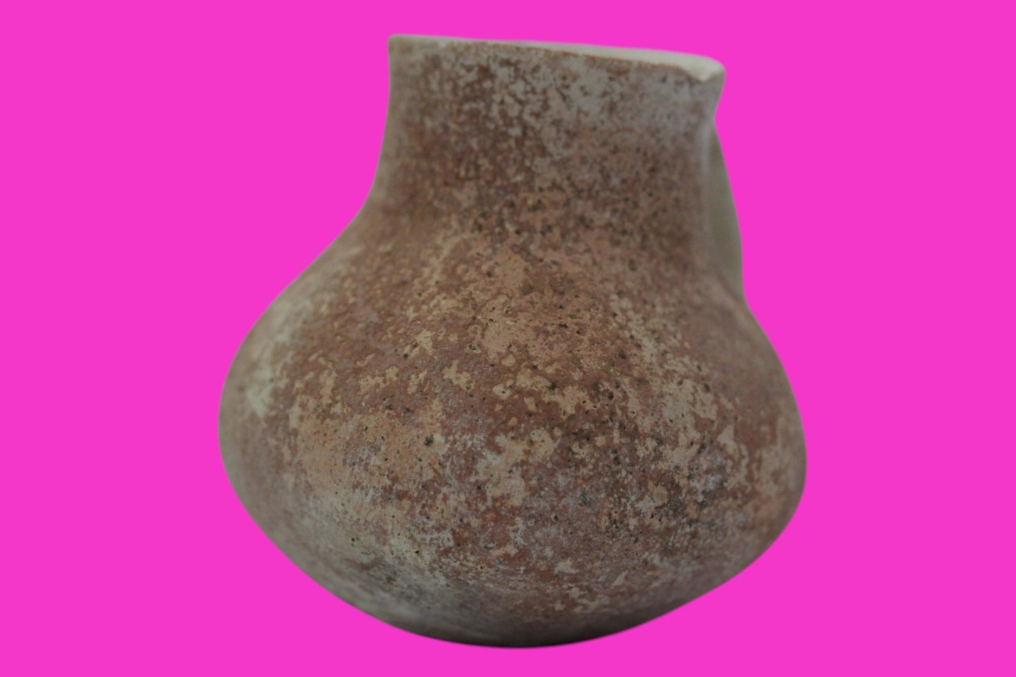 Holy Land Authentic Artifact Jesus Christ Home Land Juglet 100BC-400AD COA J35