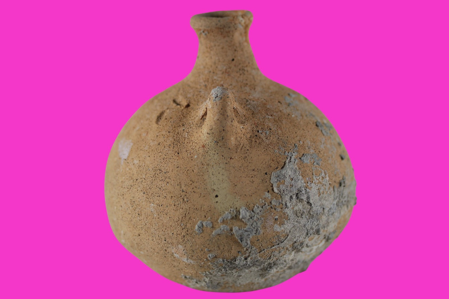 Time of The Canaanites Holy Land Artifact Ancient Jug 3100-2000 BC COA 105