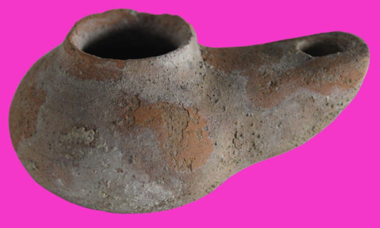 Holy Land Oil Lamp Ancient Artifact Alexander the Great Era 332-63 BC COA 231