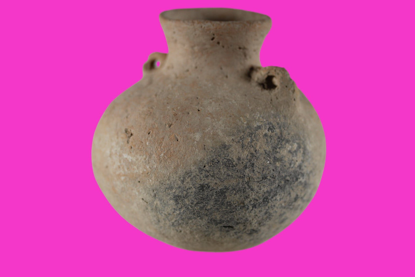 Time of The Canaanites Holy Land Artifact Ancient Jar 4000-3100 BC COA 104