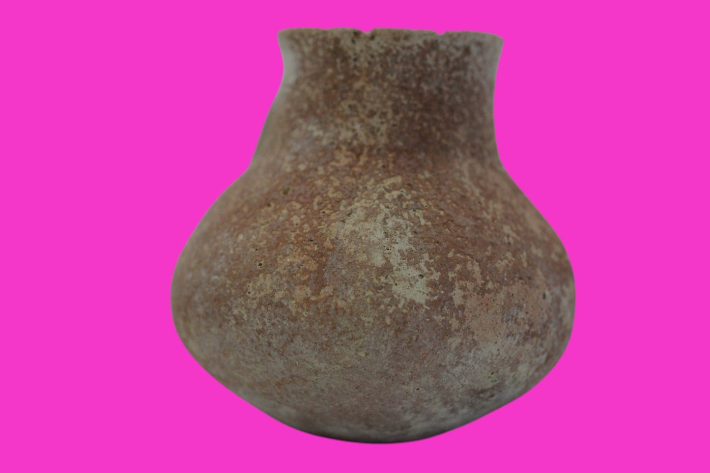 Holy Land Authentic Artifact Jesus Christ Home Land Juglet 100BC-400AD COA J35