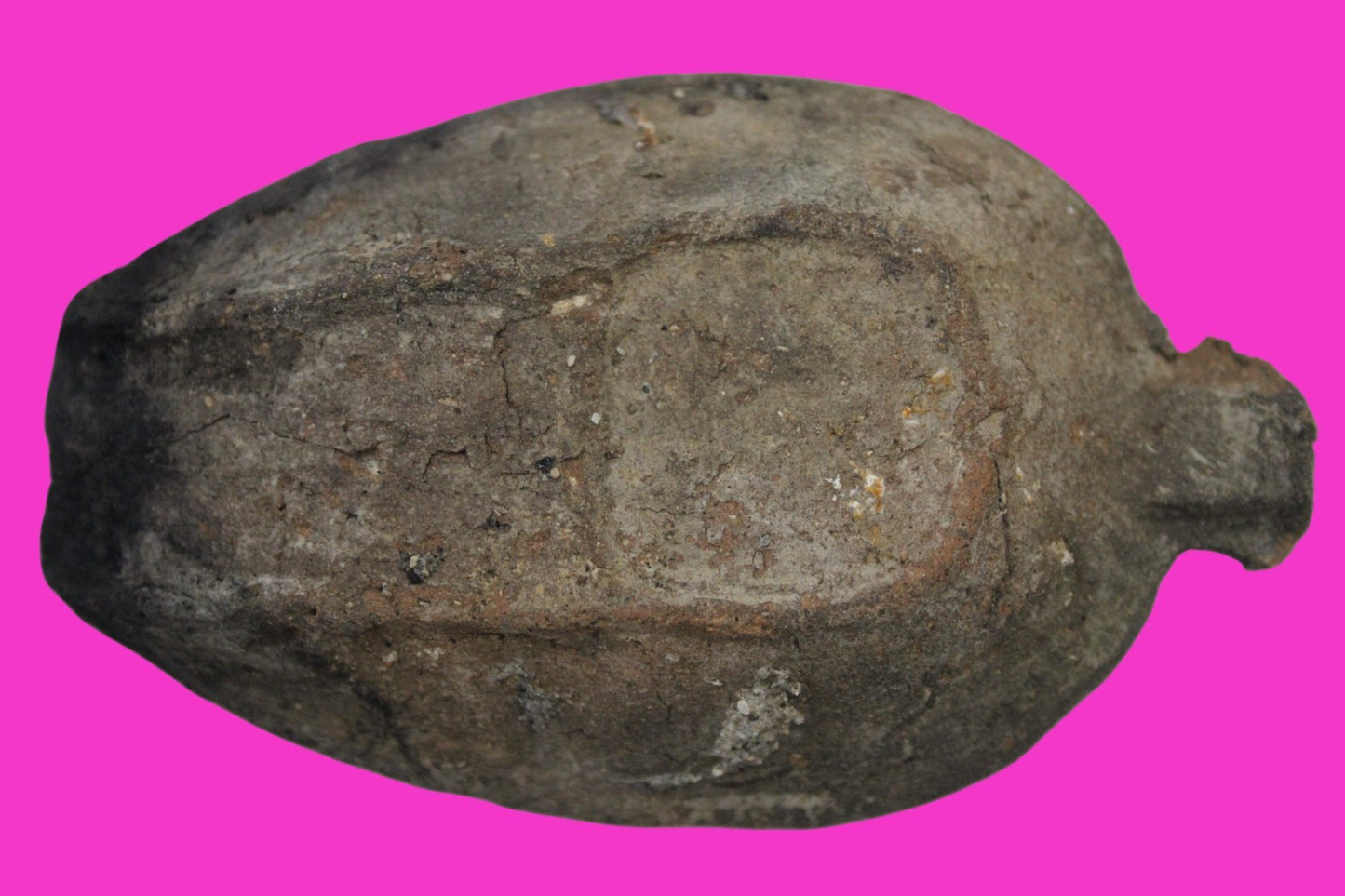 Time of the Christians Oil Lamp Ancient Holy Land Artifact 313-636 AD COA 08