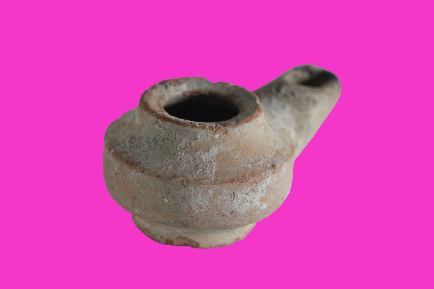 Holy Land Oil Lamp Ancient Artifact Alexander the Great Era 332-63 BC COA 233