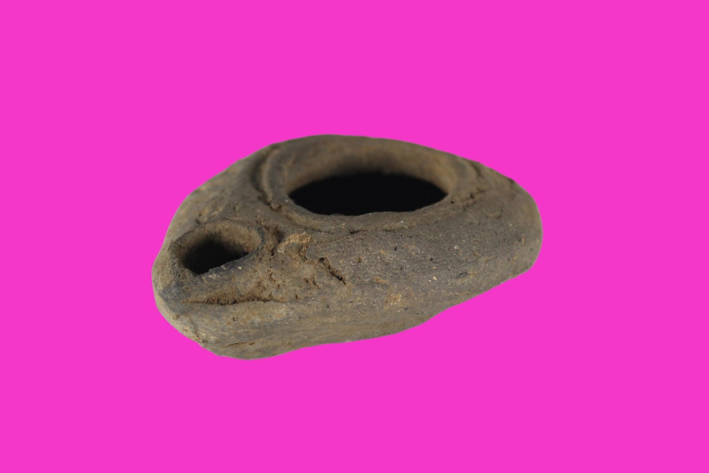 Holy Land Oil Lamp Ancient Artifact Time of Jesus & Apostles 63BC-323AD COA 147