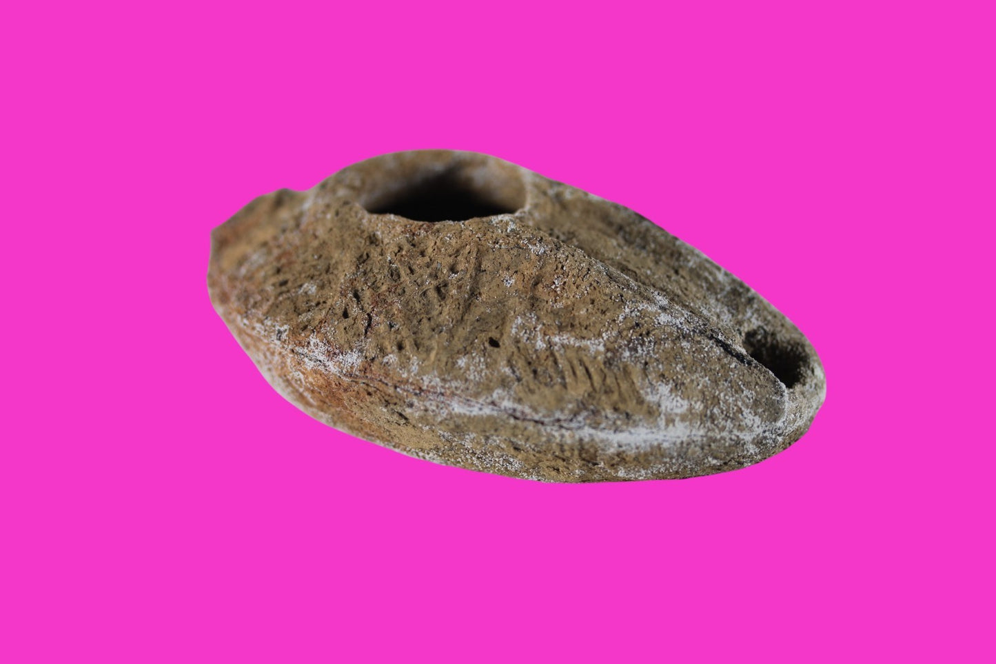 Time of the Christians Oil Lamp Ancient Holy Land Artifact 313-636 AD COA 23