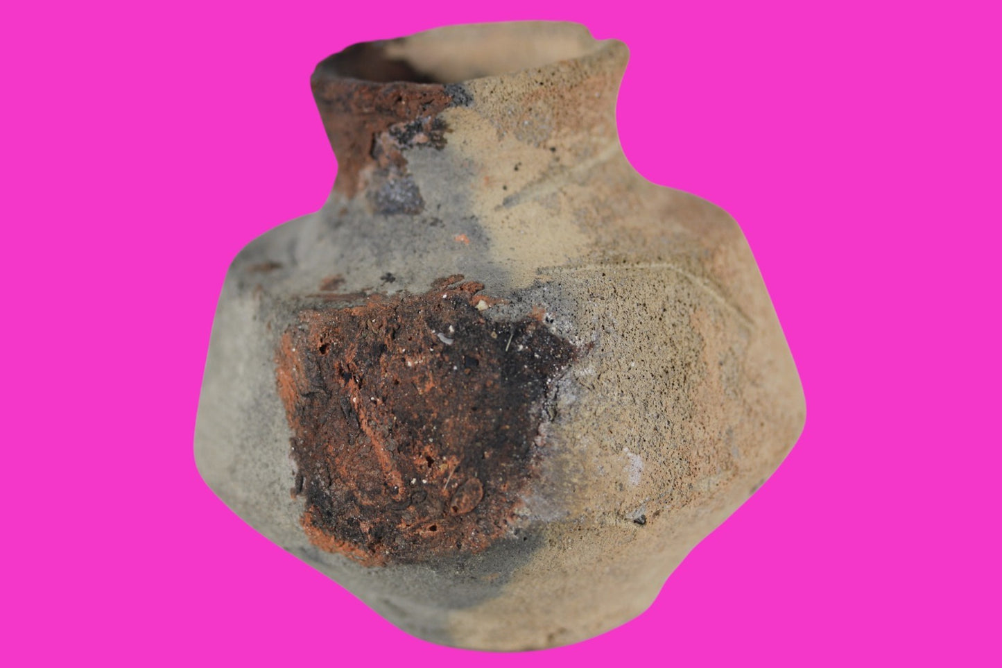 Time of Abraham Holy Land Artifact Ancient 4000 Year Old Jar 2000-1550 BC COA 50