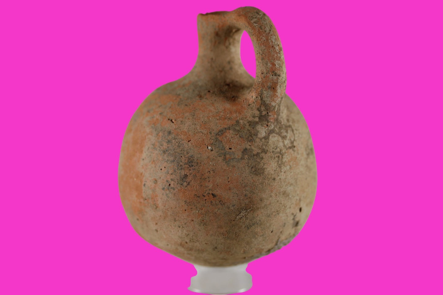 Time of Alexander the Great Holy Land Artifact Ancient Jug 332 BC-63 AD COA 92
