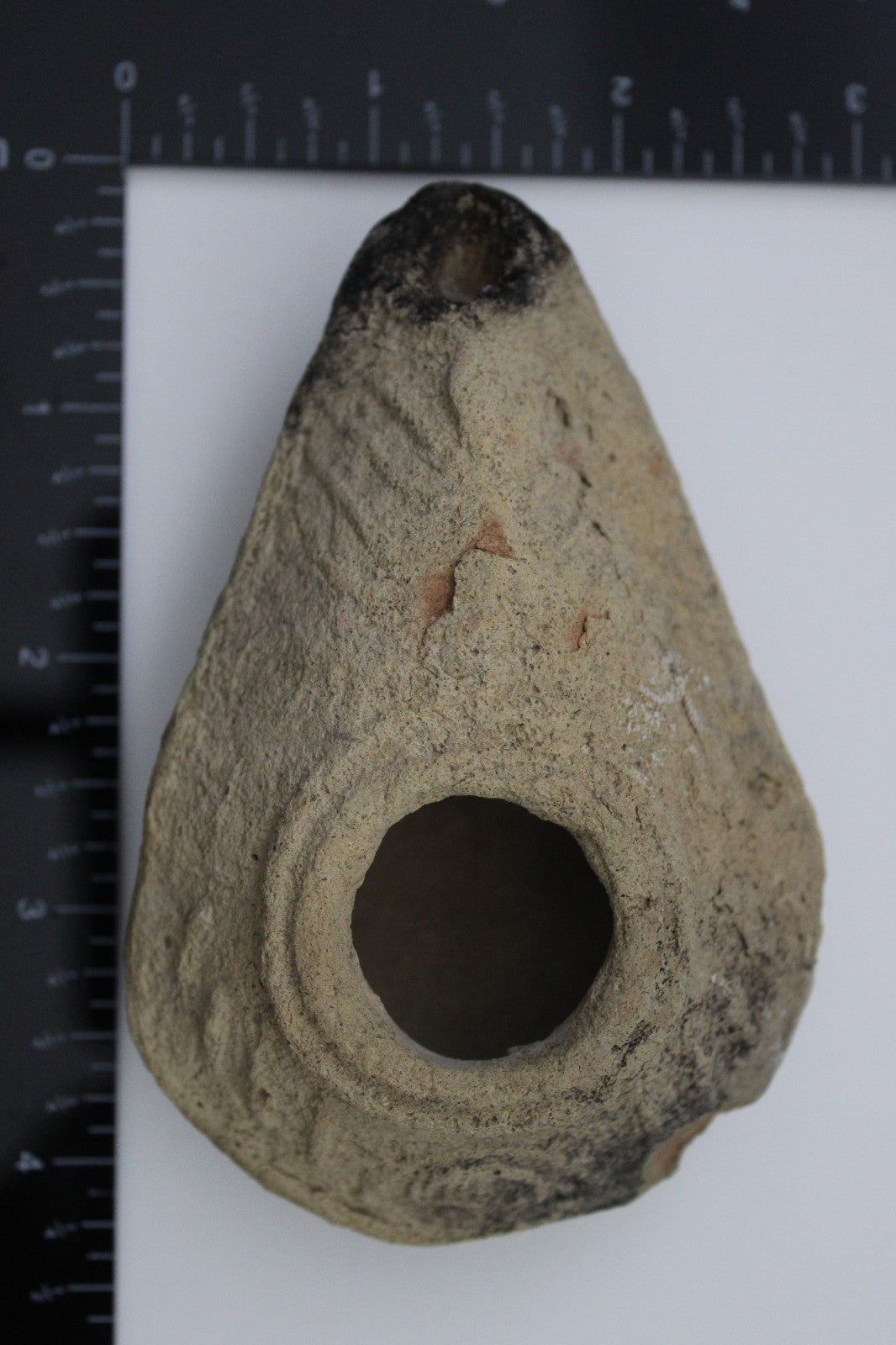 Time of the Christians Oil Lamp Ancient Holy Land Artifact 313-636 AD COA 13
