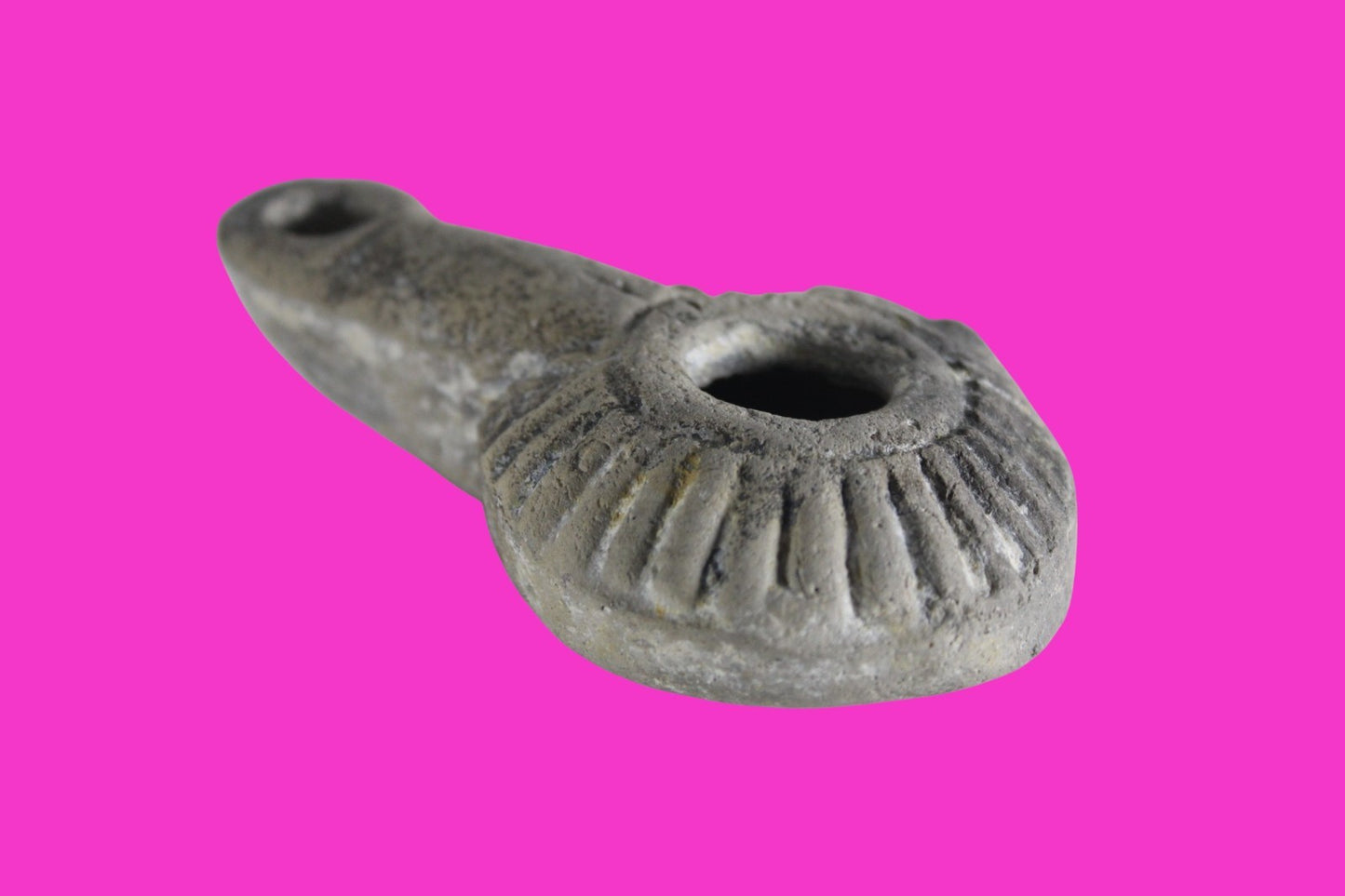 Holy Land Oil Lamp Ancient Artifact Alexander the Great Era 332-63 BC COA 227