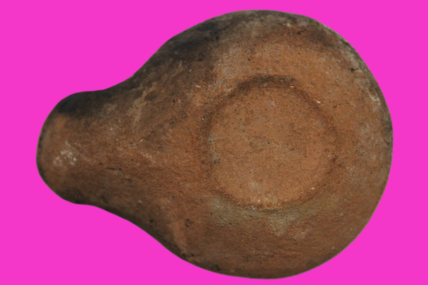Holy Land Oil Lamp Ancient Artifact Time of Jesus & Apostles 63BC-323AD COA 63