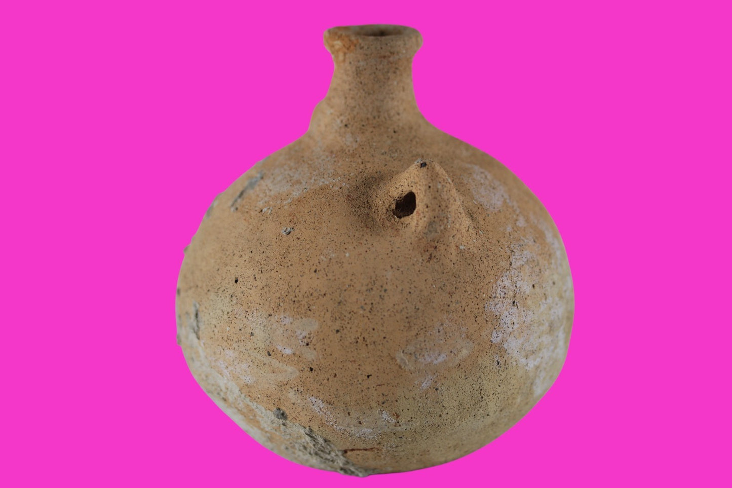 Time of The Canaanites Holy Land Artifact Ancient Jug 3100-2000 BC COA 105