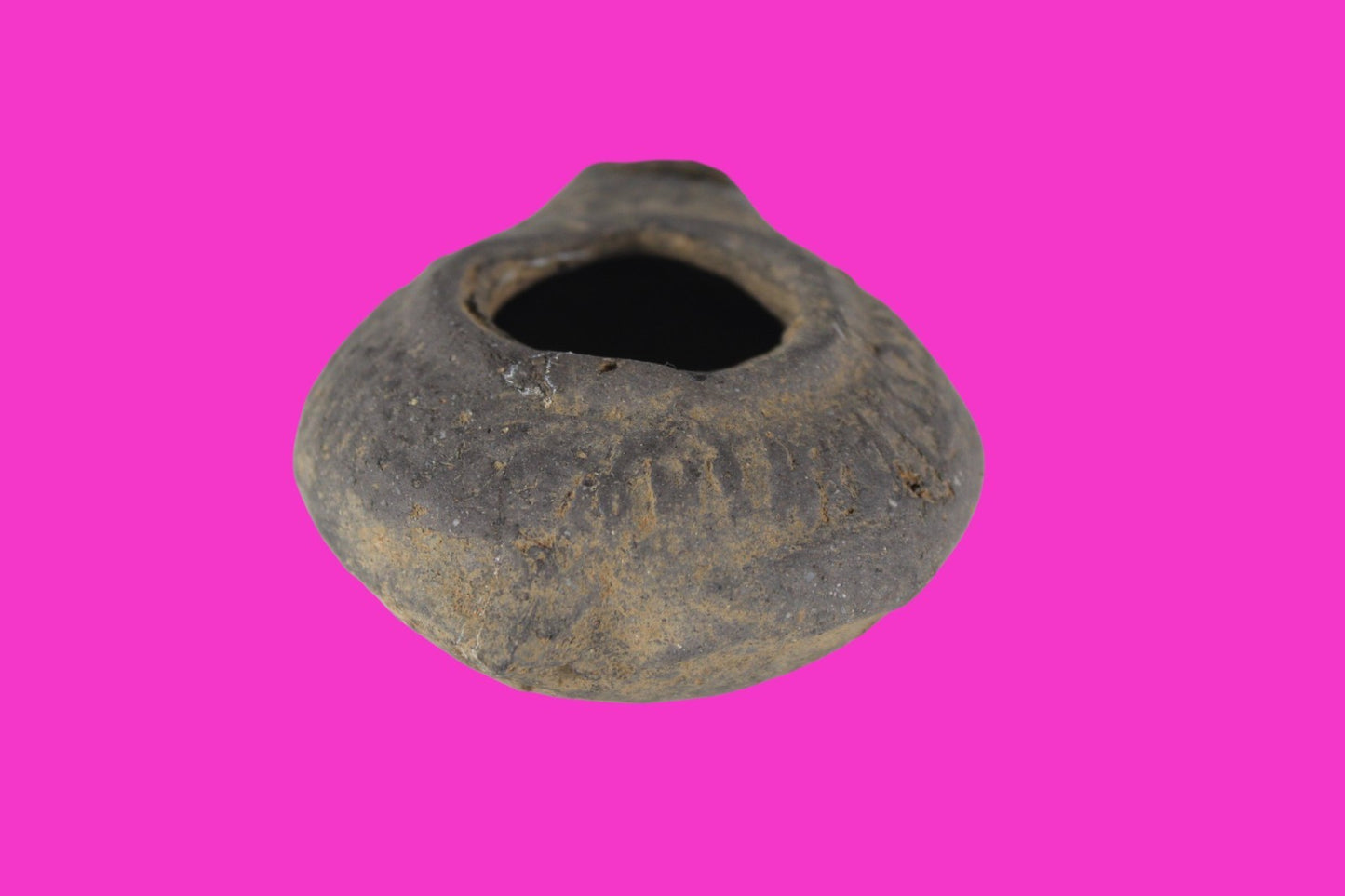 Holy Land Oil Lamp Ancient Artifact Time of Jesus & Apostles 63BC-323AD COA 170