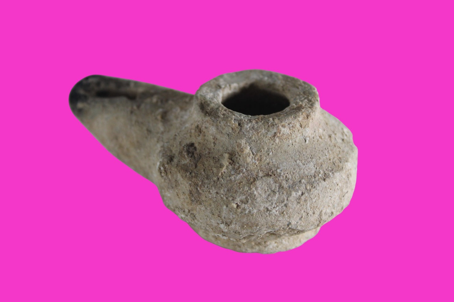 Holy Land Oil Lamp Ancient Artifact Alexander the Great Era 332-63 BC COA 234