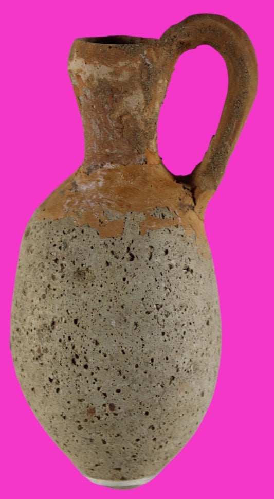 Time of Samson Holy Land Artifact Ancient 3100 Year Old Jug 1200-1000 BC COA 72