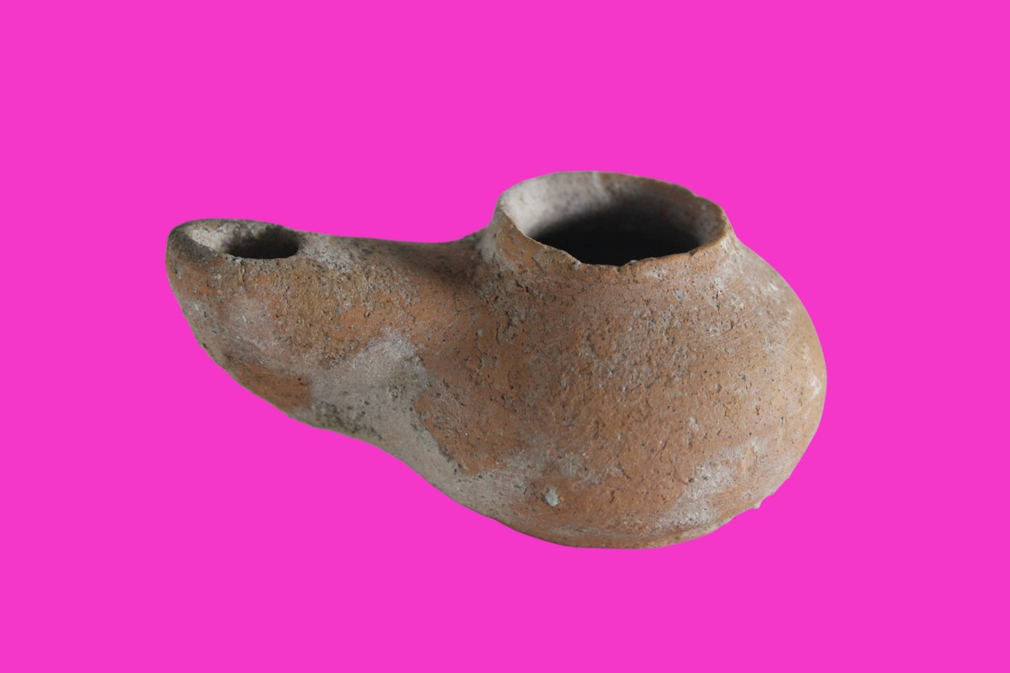 Holy Land Oil Lamp Ancient Artifact Alexander the Great Era 332-63 BC COA 231