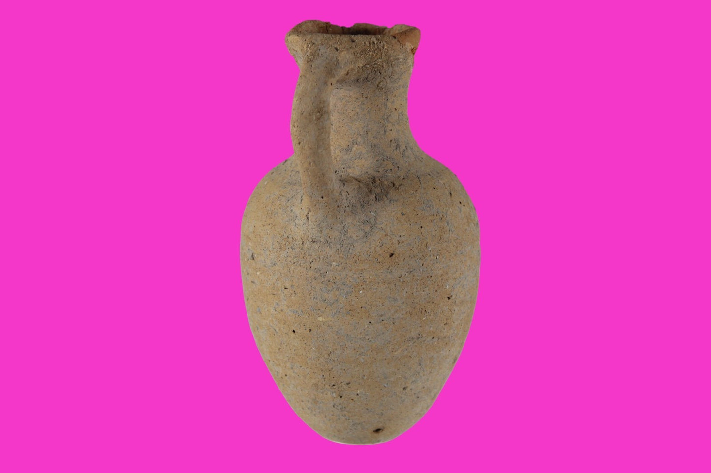 Time of Samson Holy Land Artifact Ancient 3100 Year Old Jug 1200-1000 BC COA 75